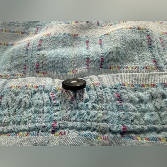 Carbon 2 Cobalt Light Blue Long Sleeve Button Up Collared Shirt Men’s Size LT - Picture 13 of 13